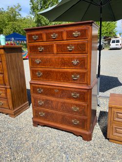 Tall Drexel dresser vintage