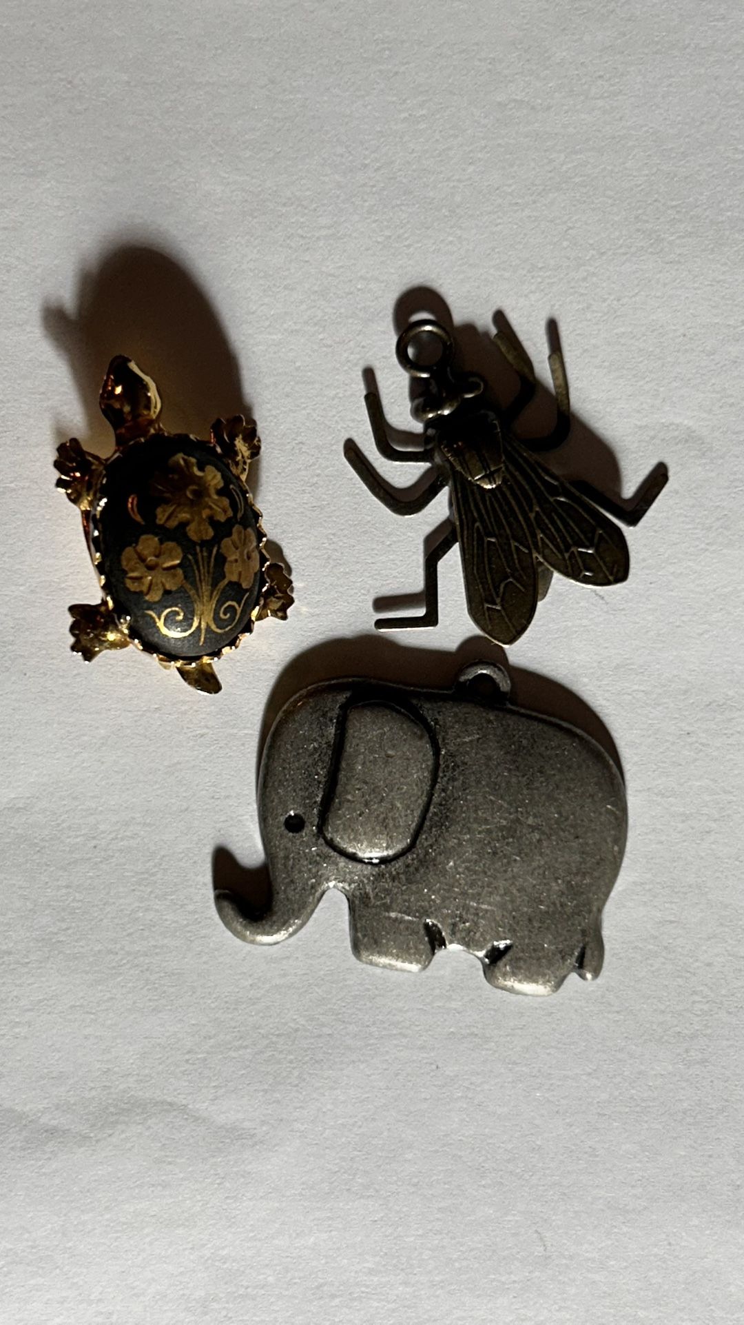 2 Brooches And One Unique Pendant