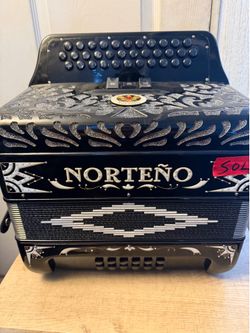 Accordion norteño by Gabbanelli tono Sol