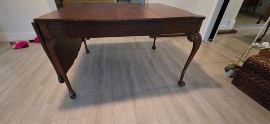 Antique Queen Anne Dining/Desk Table