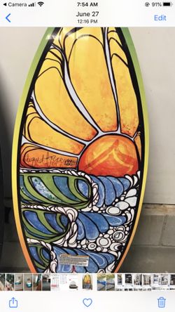 Liquid force wake board - signed by Dominic Lagace - show room piece - never used in water