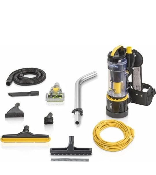 Prolux 2.0 Lightweight Commercial Bagless Backpack Vacuum Cleaner w/Dual HEPA Shield Filtration