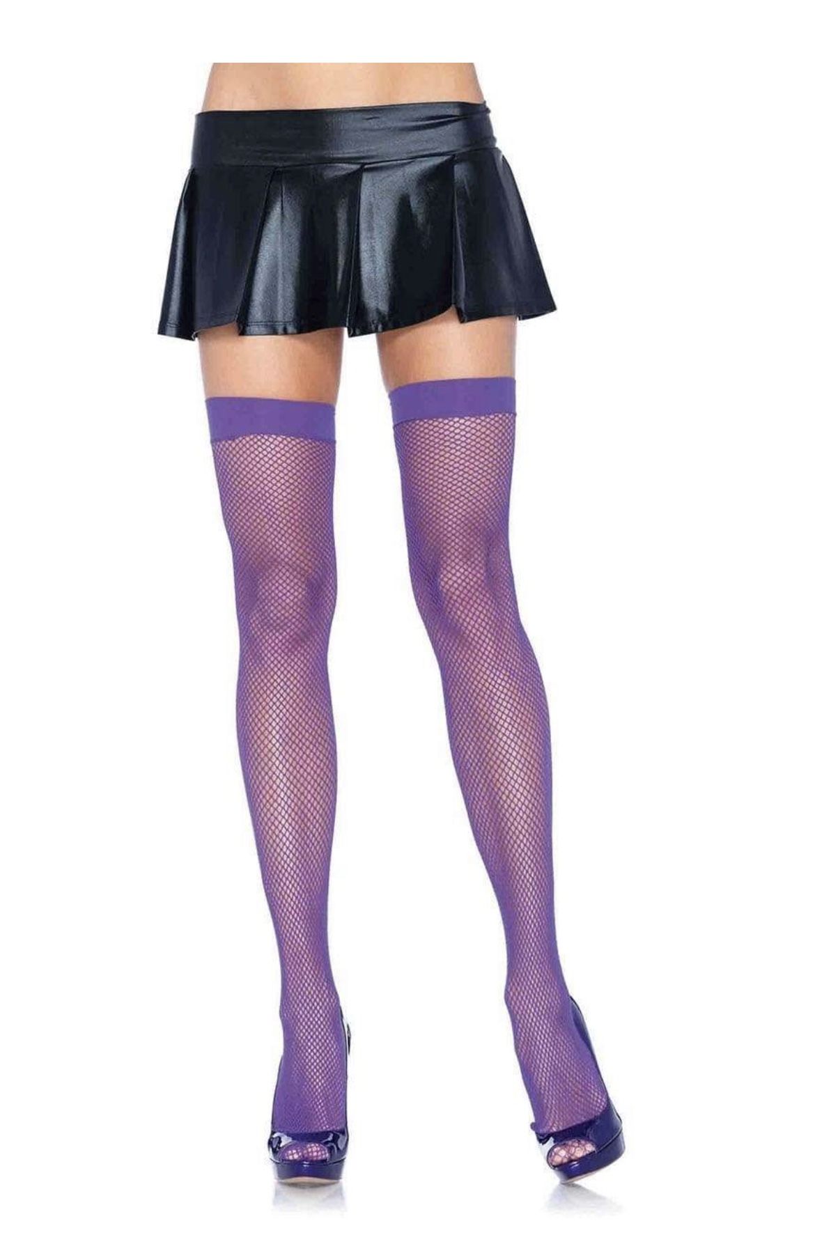 Leg Avenue Joy Fishnet Thigh High Stockings