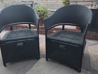 Patio chairs
