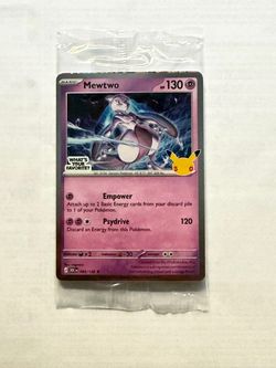 Pokémon 30th Mewtwo Promo Card