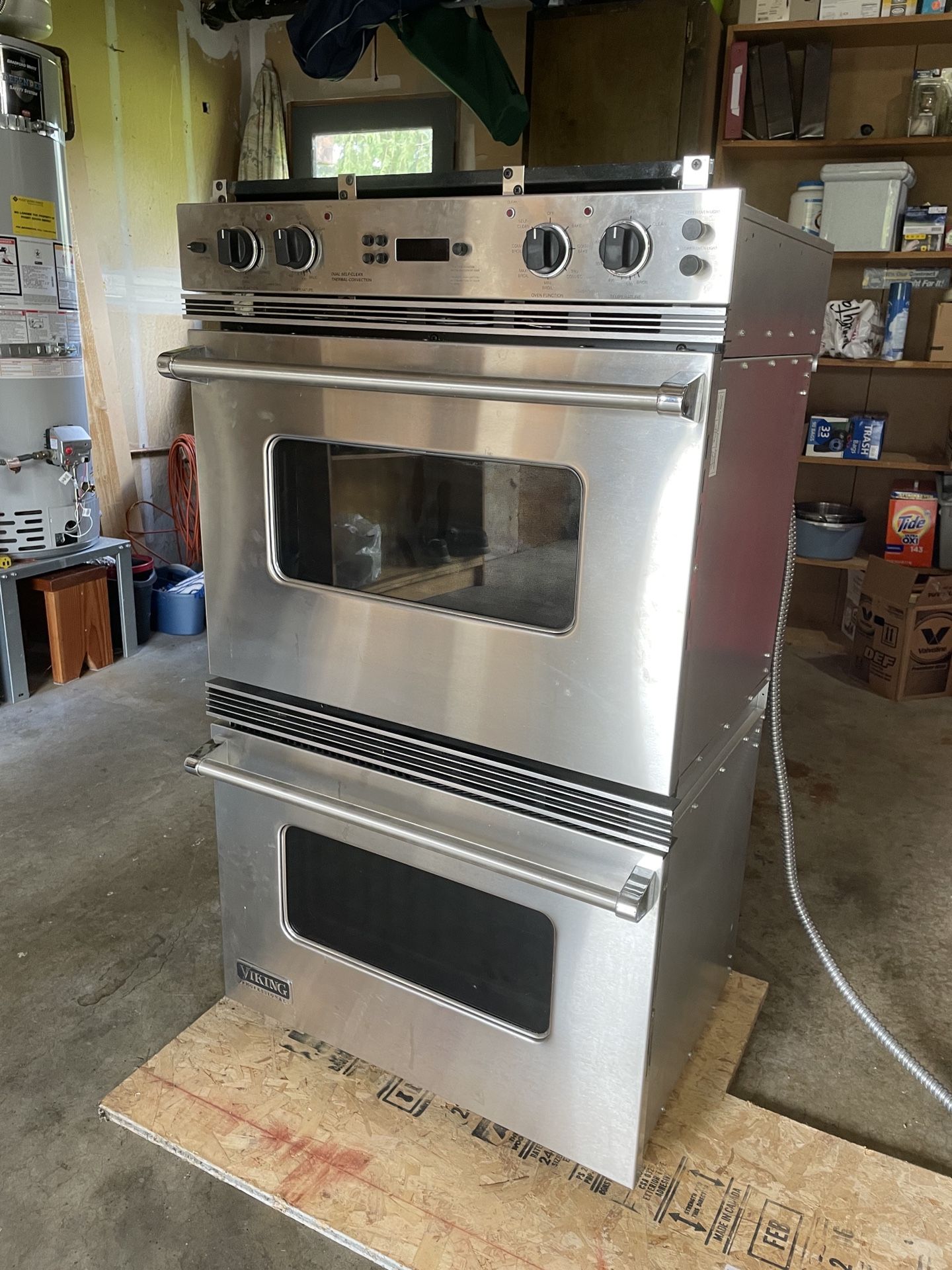 Like New Viking Double Pro Series Wall Oven