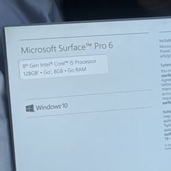 Surface Pro 6