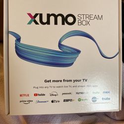 Xumo Stream Box 4K NEW