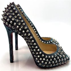 Christian Louboutin Flo 120 Holographic 37