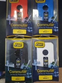 Iphone 7 or 7 plus otterbox commuter cases.