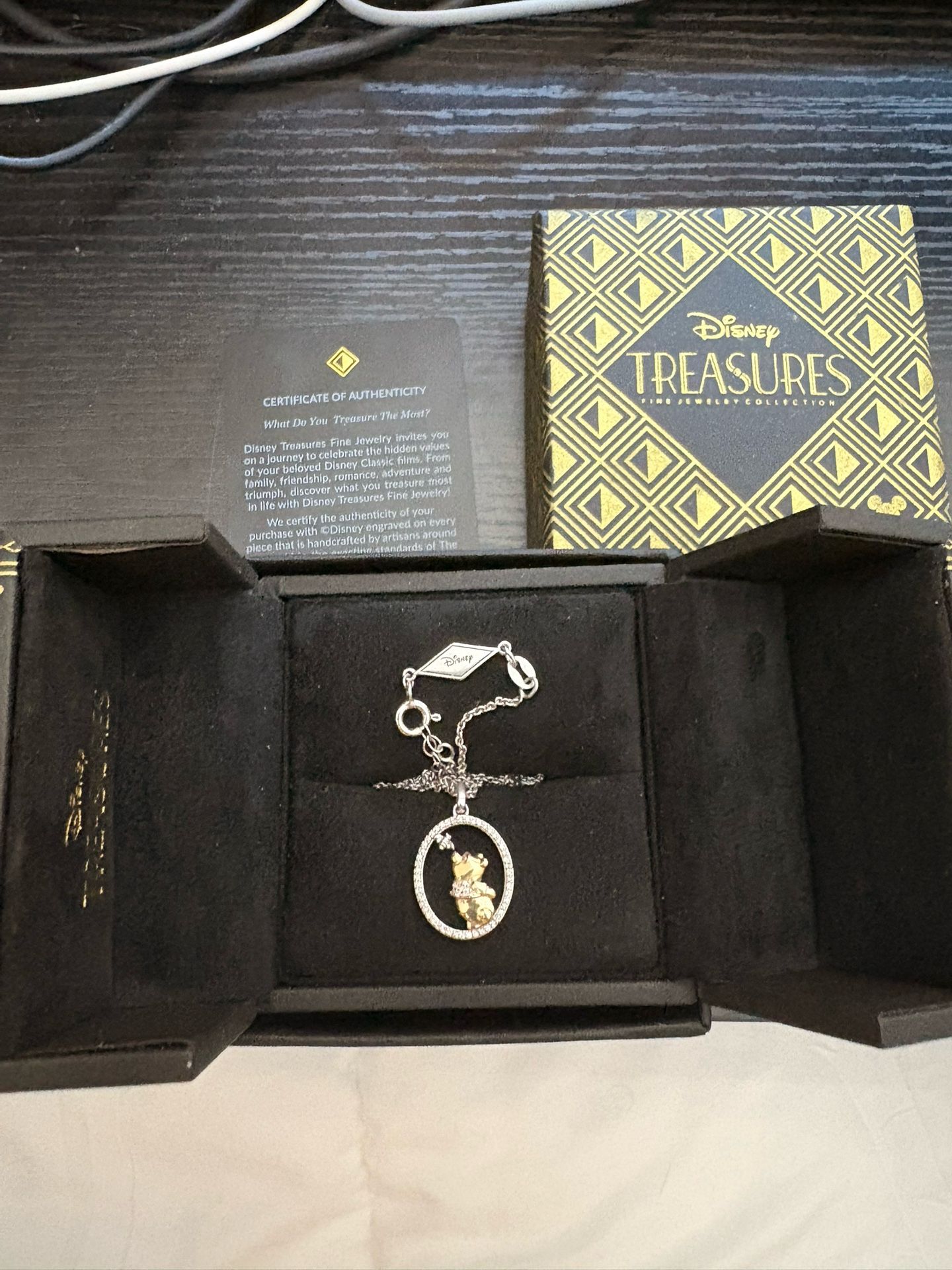 Disney Treasures Winnie The Pooh Necklace