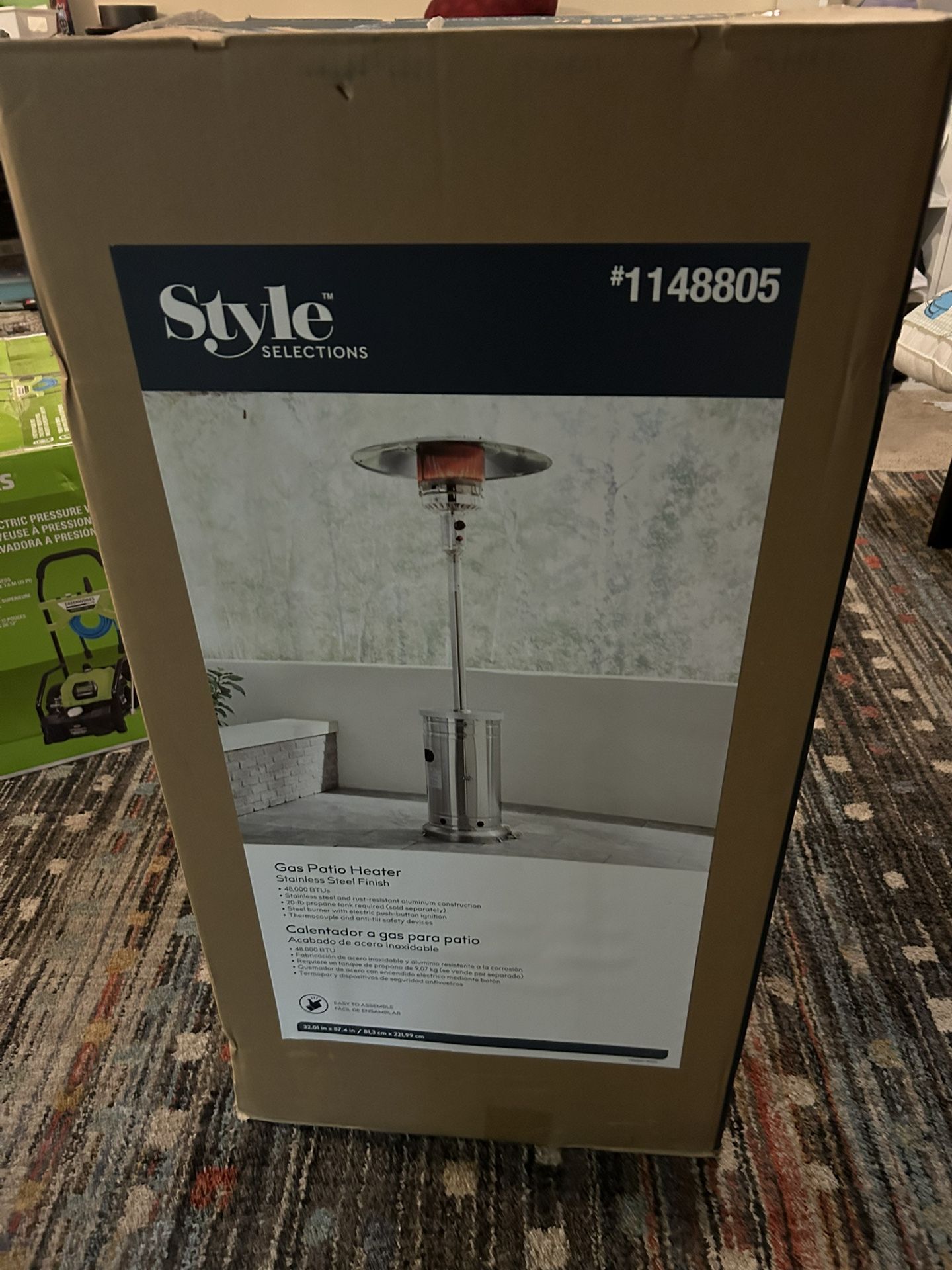 Gas Patio Heater- NIB