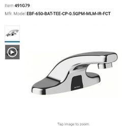 Sloan Motion Sensor Faucet New