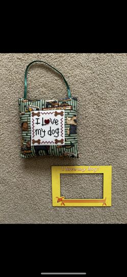 Small Hand Sewn Pillow And Frame