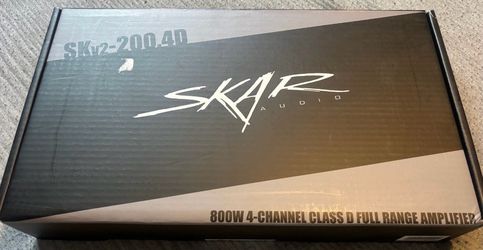 Skar Audio SKv2-200.4D 800W 4 channel