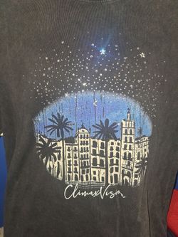 Climax Vision Graphic T-Shirt with Rhinestones