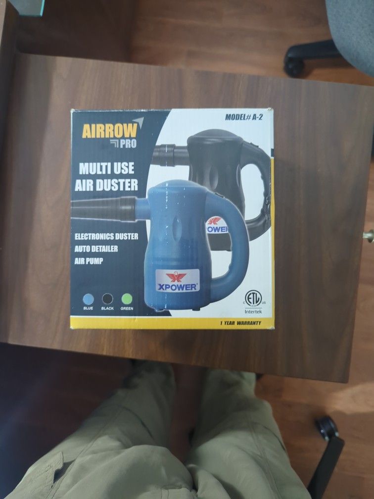 XPOWER A-2 Airrow Pro Electric Air Duster For Dusting