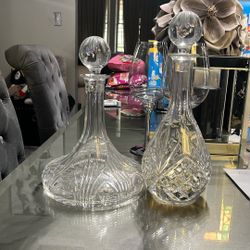 Lead Crystal Decanters 