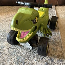 6V Jurassic World T-Rex Quad with Interactive Play Features