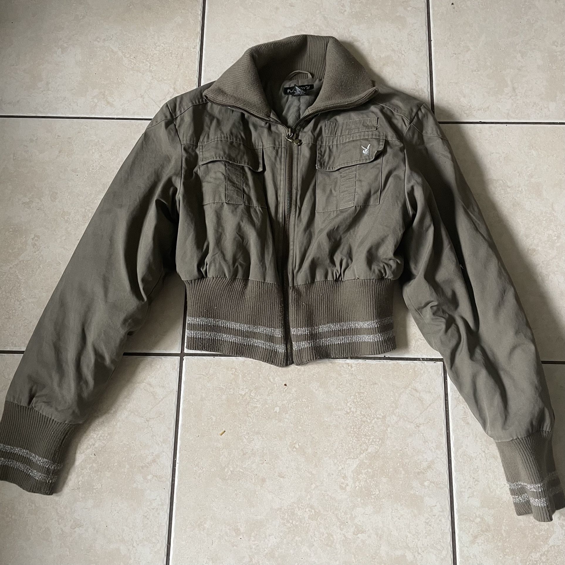 Playboy Khaki and green jacket, Size M