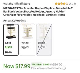 Stan jewelry organizer