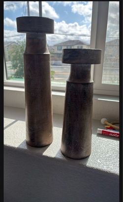 New two candles stand together only