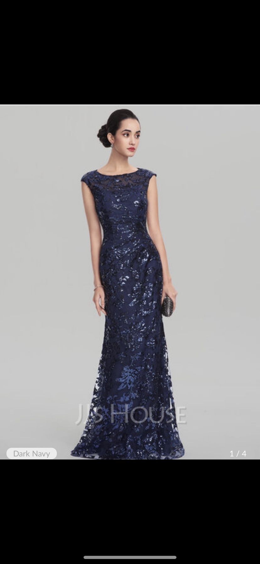 JJ’s house floor-length evening dress
