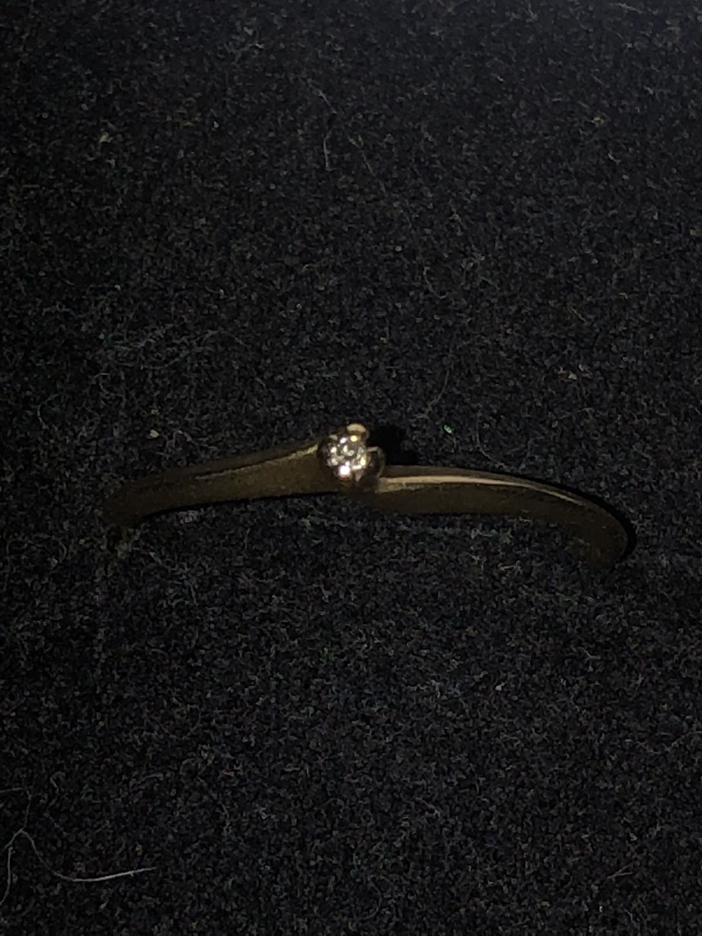 10k Gold Diamond Ring  & Accessories