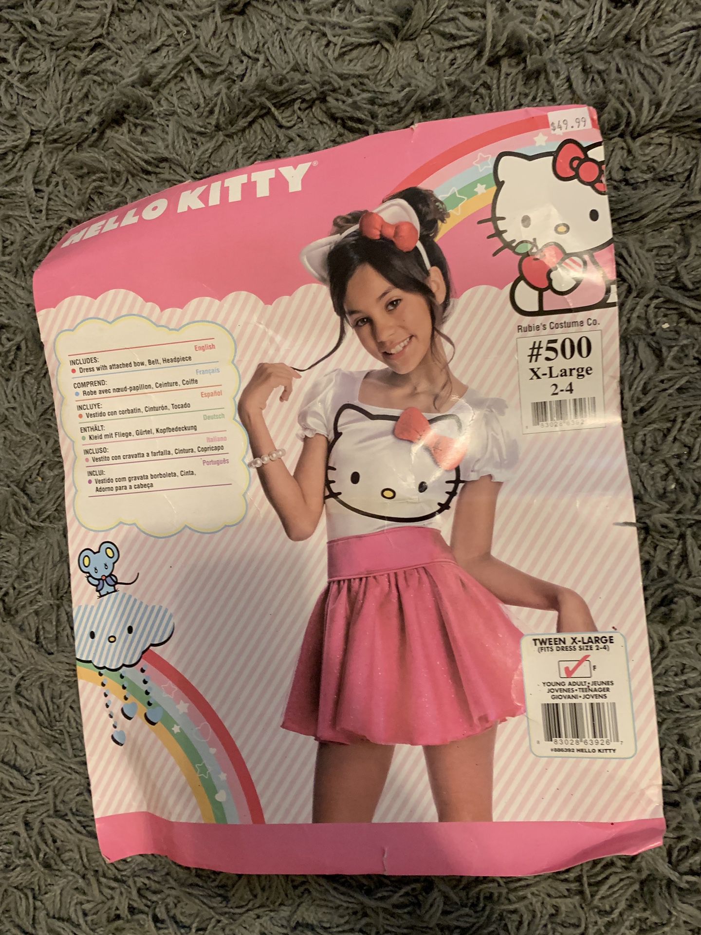 Hello Kitty Halloween Costume