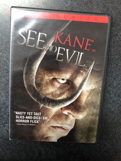 Kane in See No Evil DVD