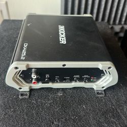 Kicker Car Audio Amplifier 