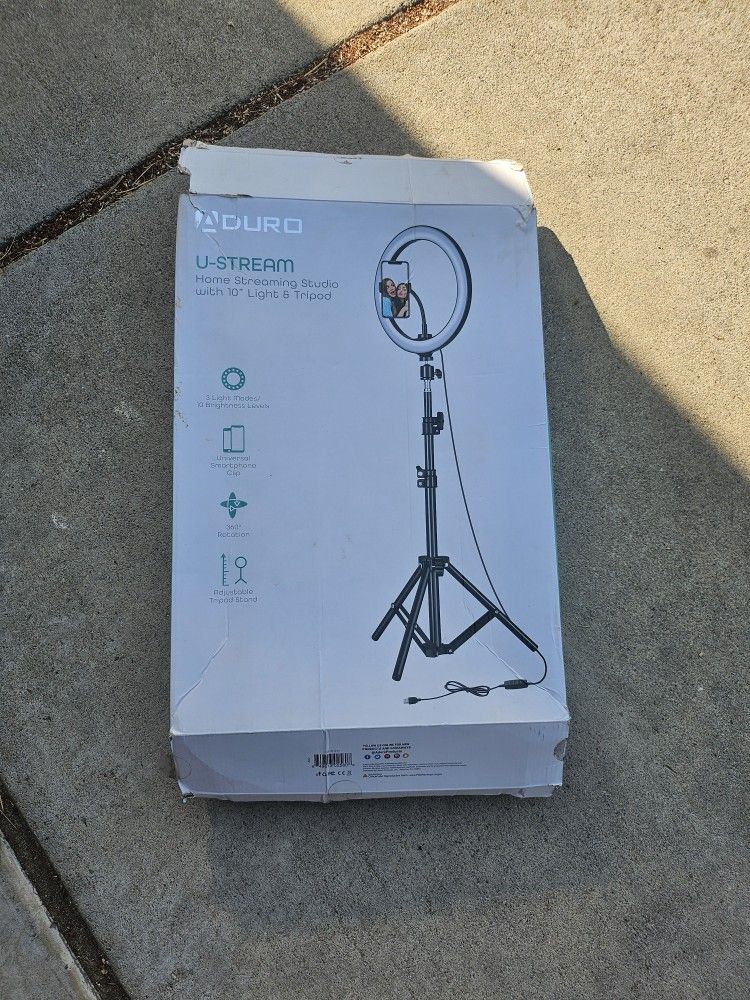 Phone Holder Ring Light