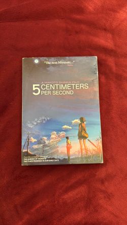 5 centimeters per second