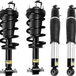 WANKECAR 4PCS Front & Rear Shock Absorber Strut