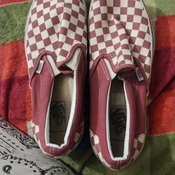 Red And White Vans 