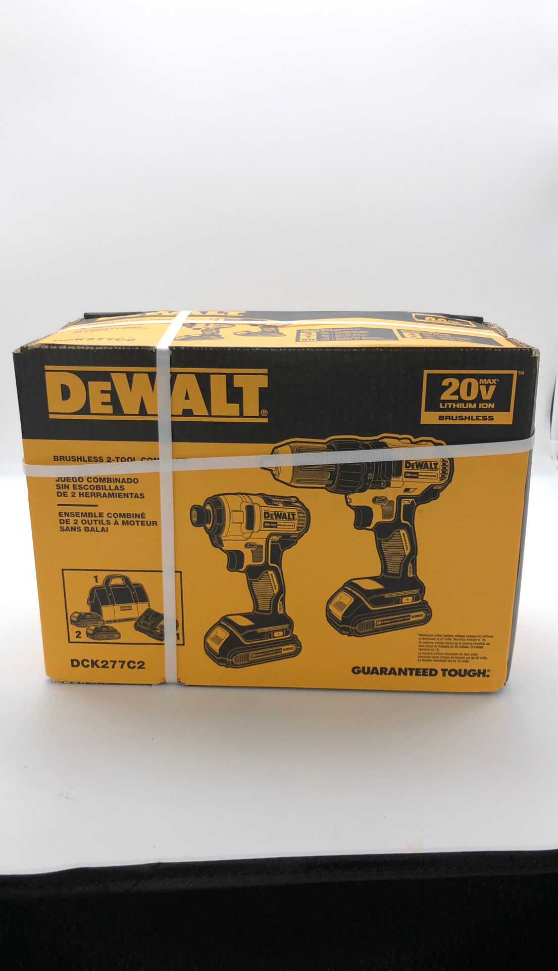 Dewalt DCK277C2 Brushless 20v Drill Set