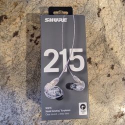 Shure 215 In Ear Monitors 