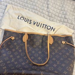 Authentic Louis Vuitton Neverfull Tote – Great Condition – Dust Bag Included