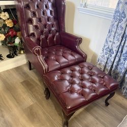 Office Chair And Ottoman 