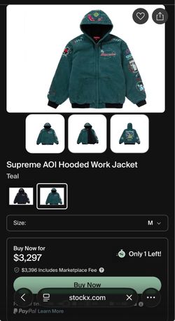 Supreme work jacket
