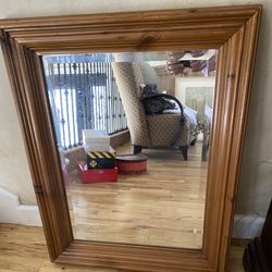 Antique Mirror Timber Company Numbered & Signed 