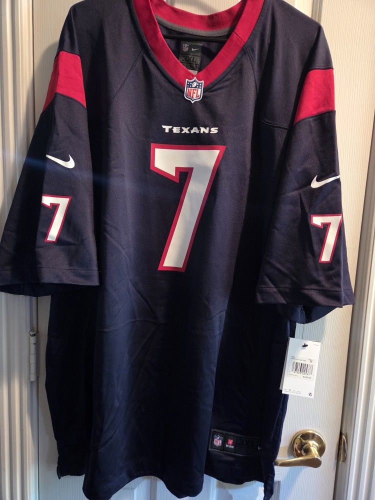 Houston Texans 3xl Stroud Nike on field official jersey $130 retail