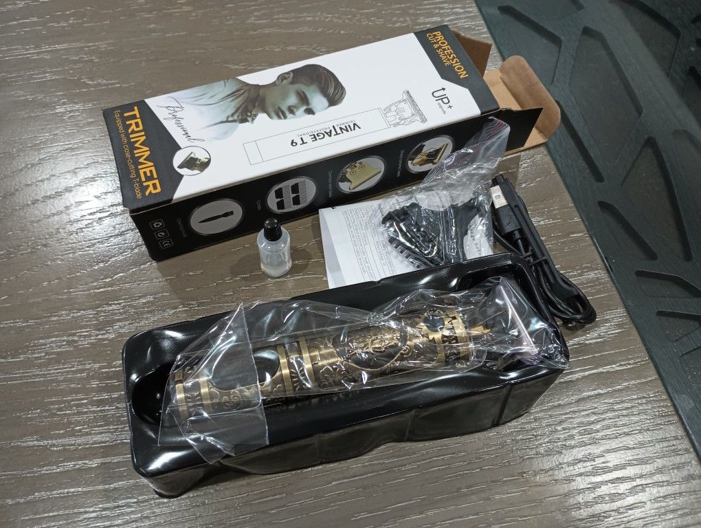 Hair Clipper Pro Cut & Shave Vintage T9