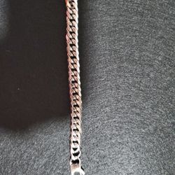 Stainless Steel Cuban Bracelet 