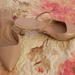 Anne Klein Heels 7.5 Beige 