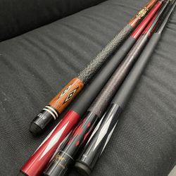 POOL STICKS (4) Each $35