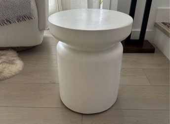 White Side Table