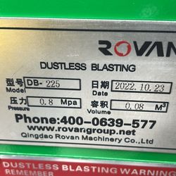 DUSTLESS BLASTING EQUIPMENT 
