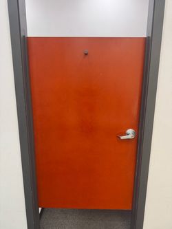 Changing room doors