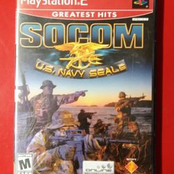 PS2 SOCOM U.S. Navy Seals *CIB